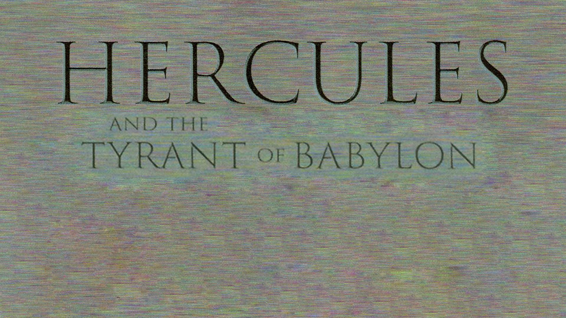 Hercules And The Tyrants of Babylon (1964)