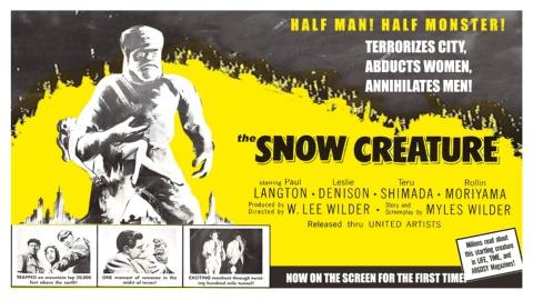 The Snow Creature (1954)